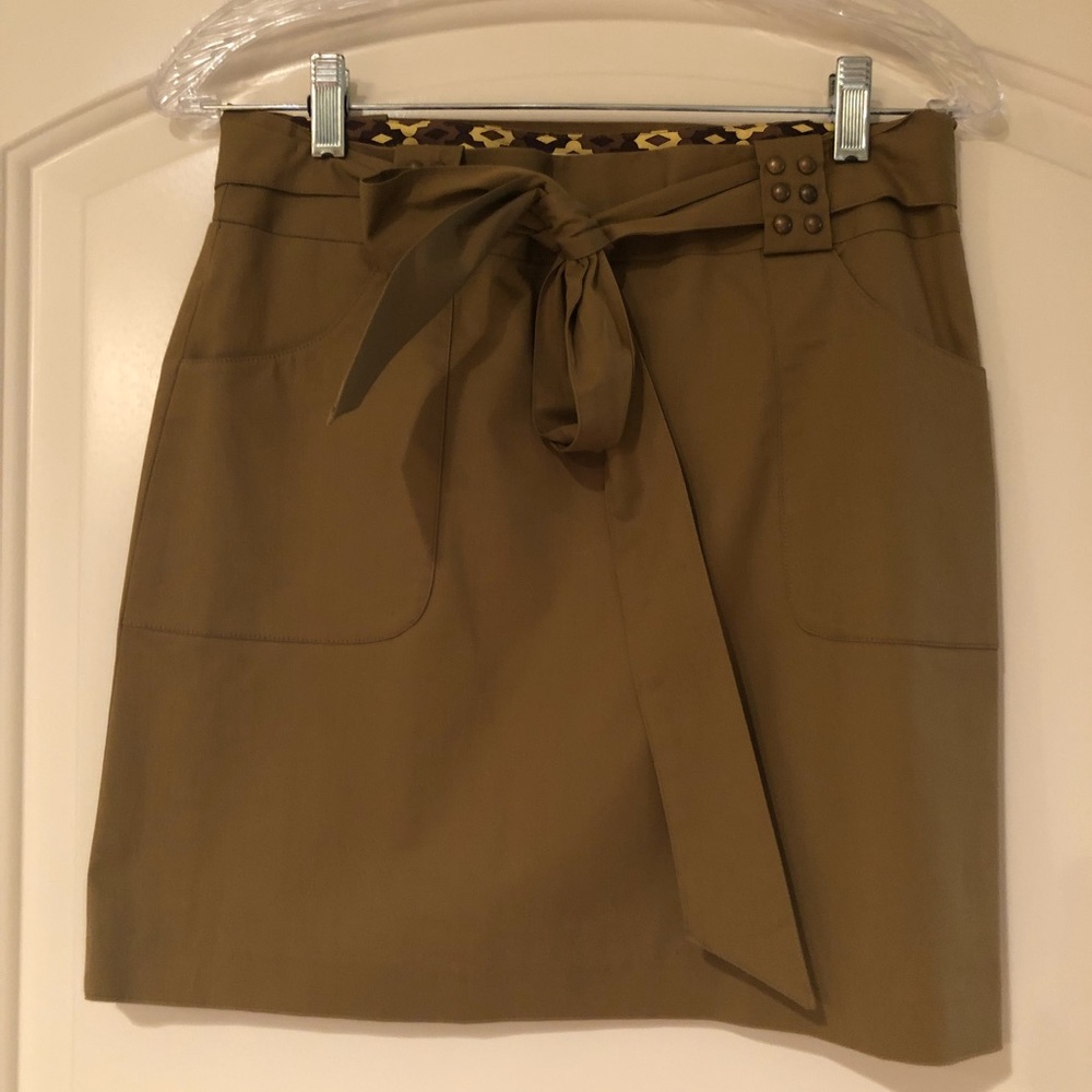 Khaki skirt